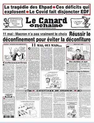 Le Canard Enchaîné N°5189 du Mercredi 22 avril 2020