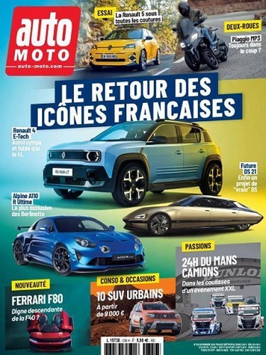 Auto Moto - N°339 - Novembre 2024