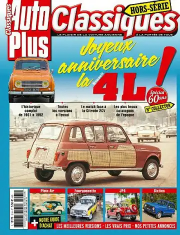Auto Plus Classiques Hors-Série NÂ°31 - Novembre 2021