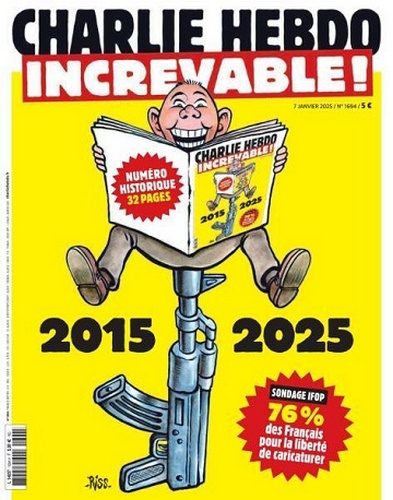 Charlie Hebdo du 07 Janvier FRENCH PDF 2025