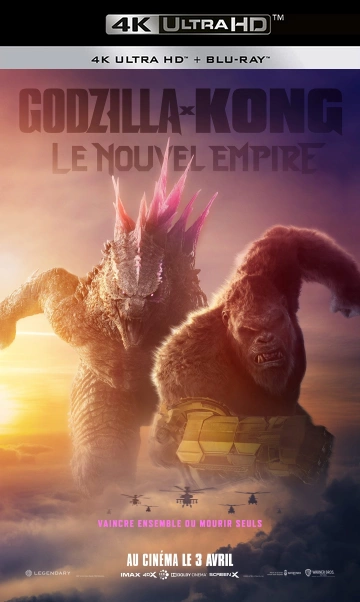 Godzilla x Kong : Le Nouvel Empire MULTI ULTRA HD 4K 2024