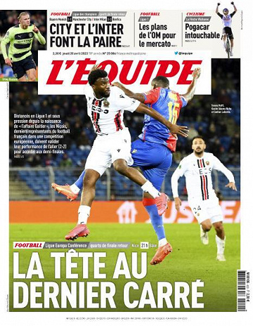 L'equipe du 20 Avril 2023