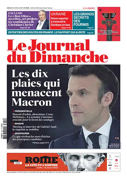 Le Journal du Dimanche - 3 Avril 2022