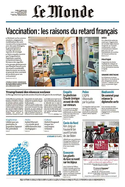 Le Monde du 01 Decembre 2021