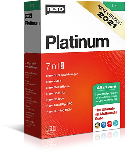 Nero Platinum Suite 2021 23.0.1010 (Win x64)
