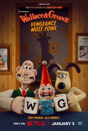 Wallace et Gromit : La palme de la vengeance - Wallace & Gromit: Vengeance Most Fowl FRENCH WEBRIP 720p 2024