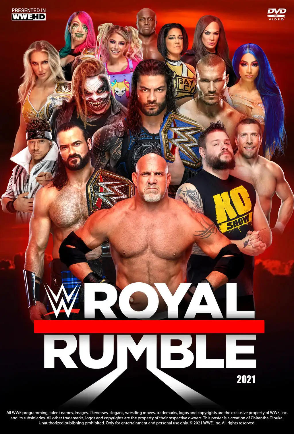 WWE Royal Rumble VO HDTV 2021